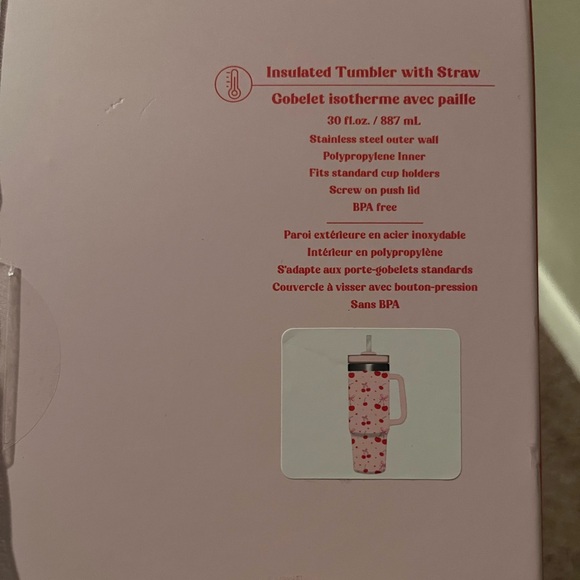 Moon Cake Cherry Tumbler and Sock Set - Picture 5 of 6